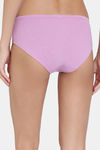 Zivame Girls Anti-Microbial Medium Rise Full Coverage Hipster Panty - Violet Tulle — thumbnail 2